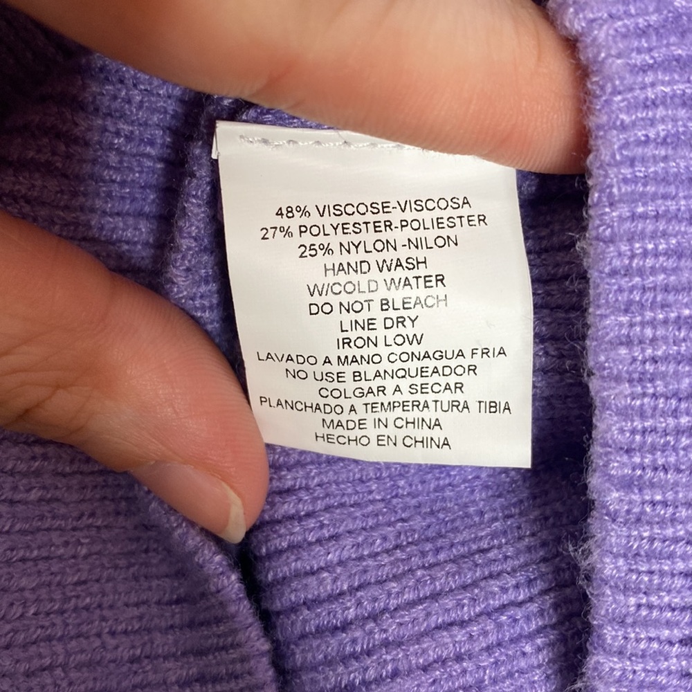 Mini Off-Shoulder Sweater Dress - Picture 8 of 8